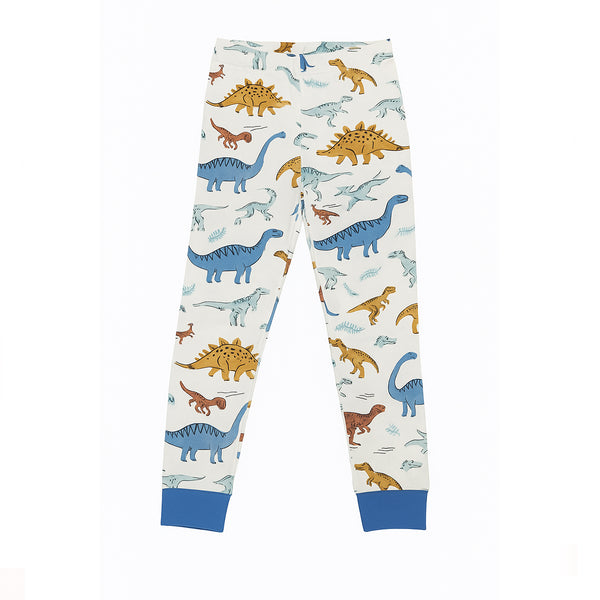 Boy Off-white Dino Printed Trouser