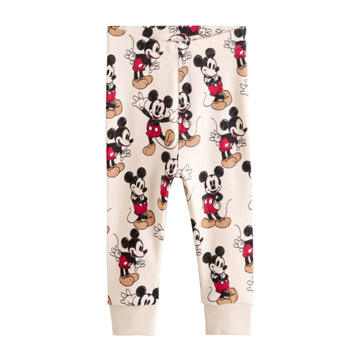 NXT Boy Off-White Mickey Mouse Printed Trouser