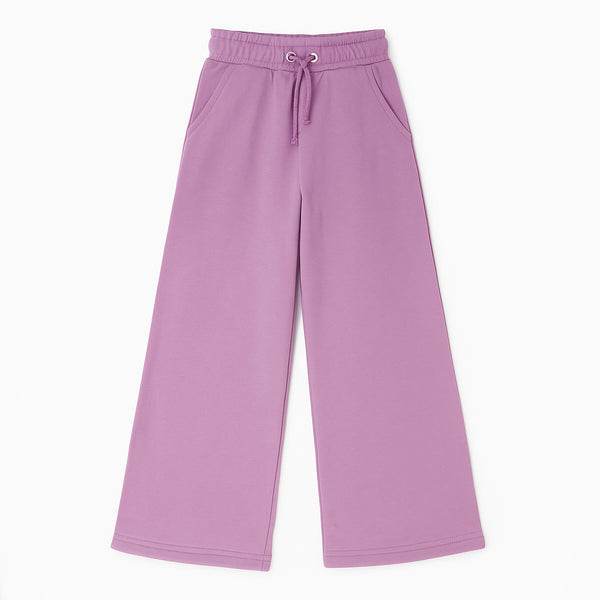NXT Girl Purple Inner Terry Palazzo Trouser