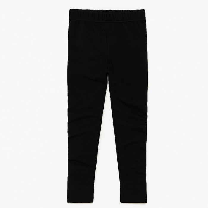 Kids Girls Black Organic Cotton Tights
