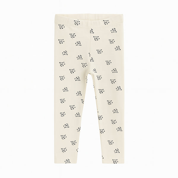 HM Girl White Black Doted Tights