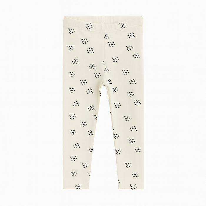 HM Girl White Black Doted Tights