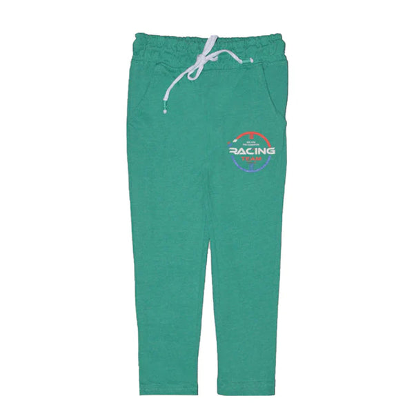 KC7 Girl Racing Team Printed Green Trouser
