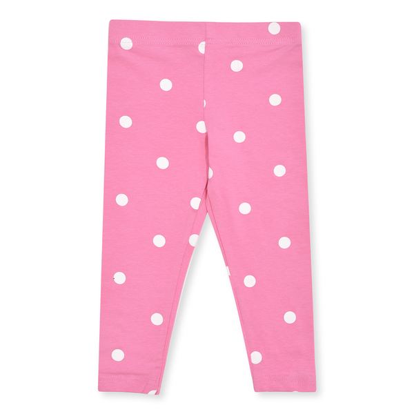 PRM Girl Pink Tights with Polka