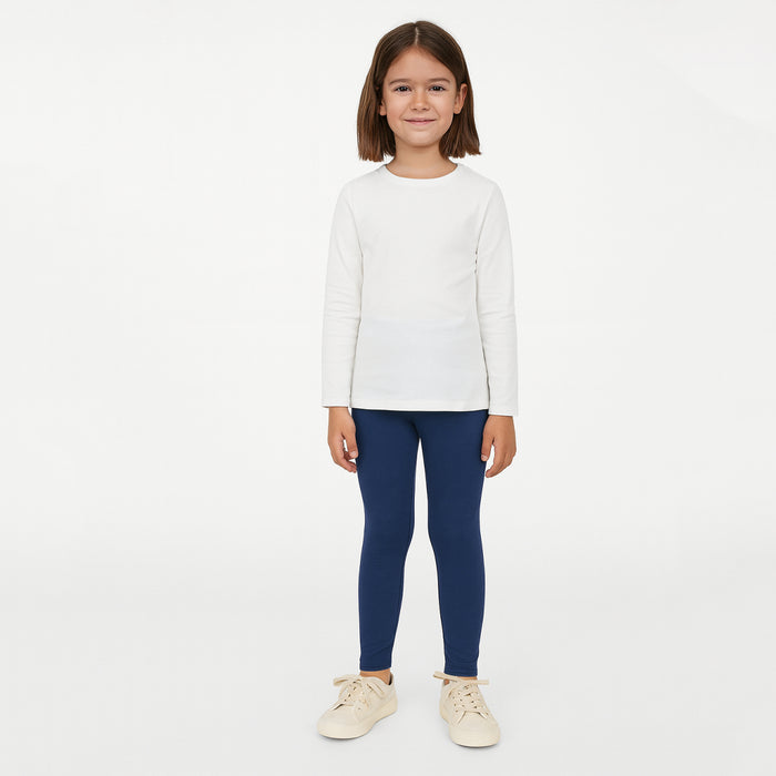 CA Girl Blue Inner Fleece Winter Tights