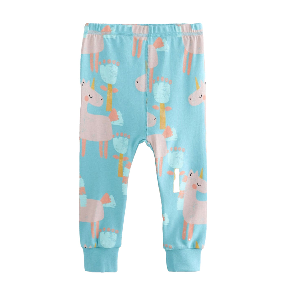 NXT Sea Green Unicorn Printed Trouser