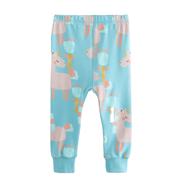 NXT Sea Green Unicorn Printed Trouser