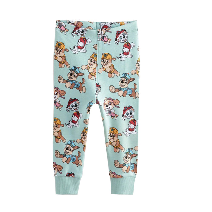 NXT Sea Green Paw Petrol Character Printed Trouser