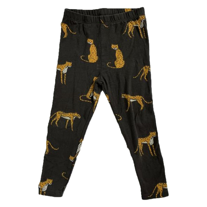 TU Girl Grey Tiger Printed Jersey Tights