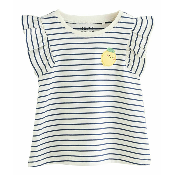 NXT  Girl Black Lining Lemon Patch T-Shirt