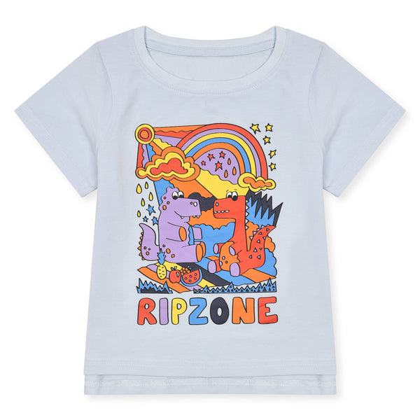 Girl Sky Ripzone Print T-Shirt