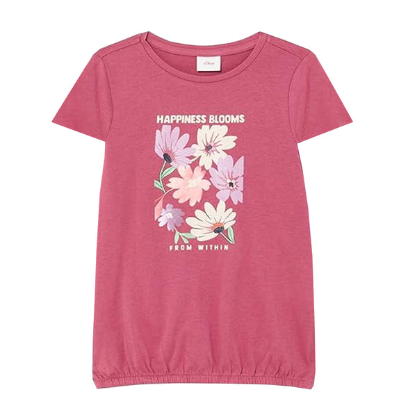 SOLIVER Girl Flower Printed T-Shirt