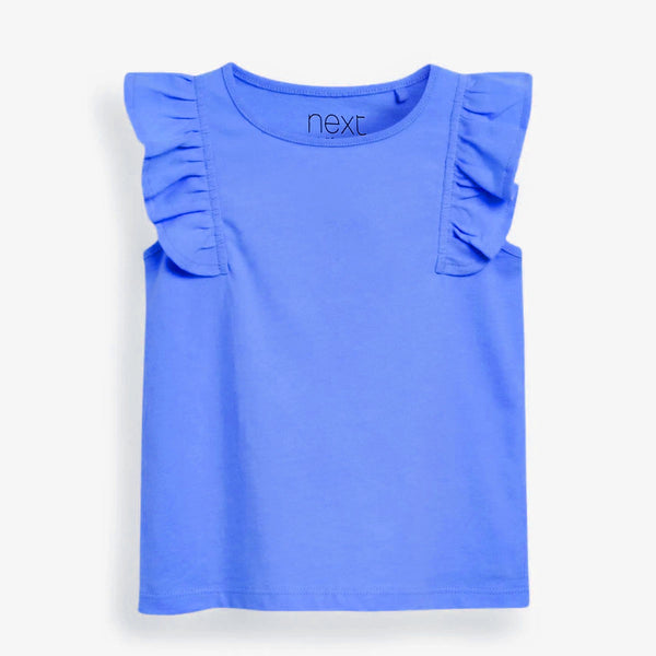 NXT Blue Top Frill On Shoulder