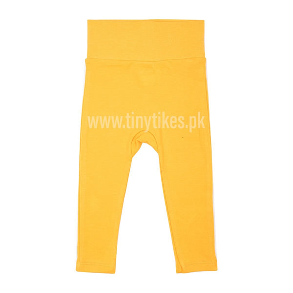 CA Trouser For Girl Plan Yellow - TinyTikes.pk