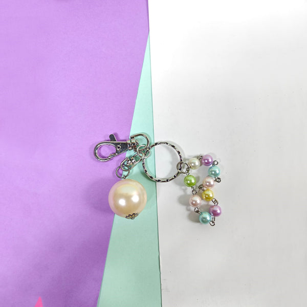 Colorful Beads Keychain