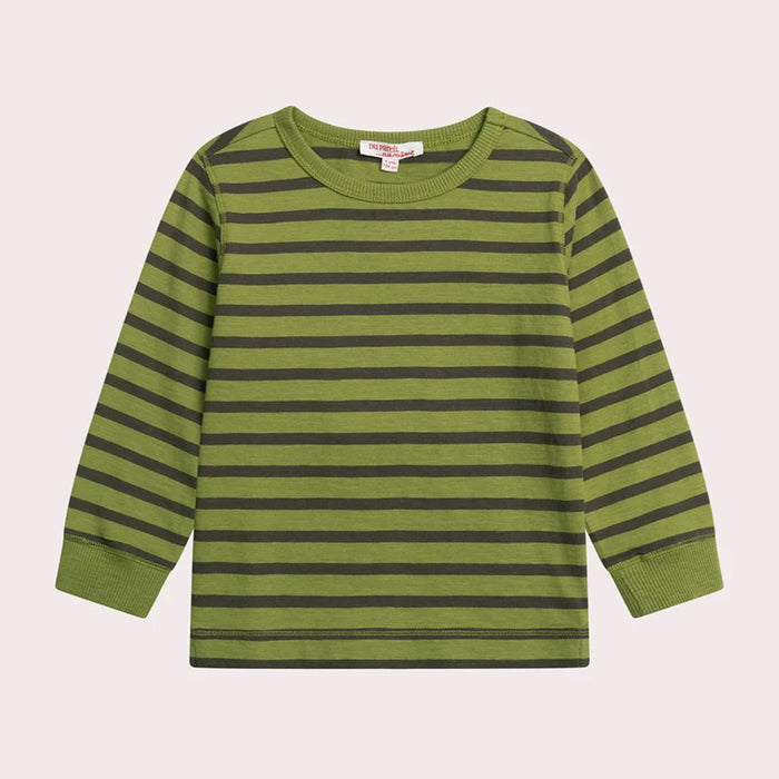 DP Boy Green With Black  Lining Full Sleeve Shirt