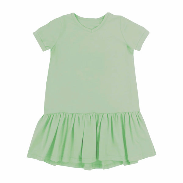 HM Soft Cotton Jersey Green Frock