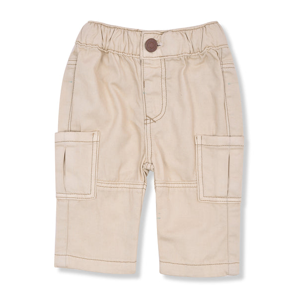 TAO Boy Cream Color Pant With Side Pockets